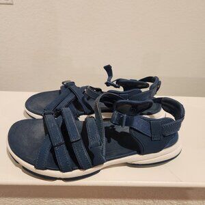 RYKA WOMENS Sport SANDALS Blue size 7.5